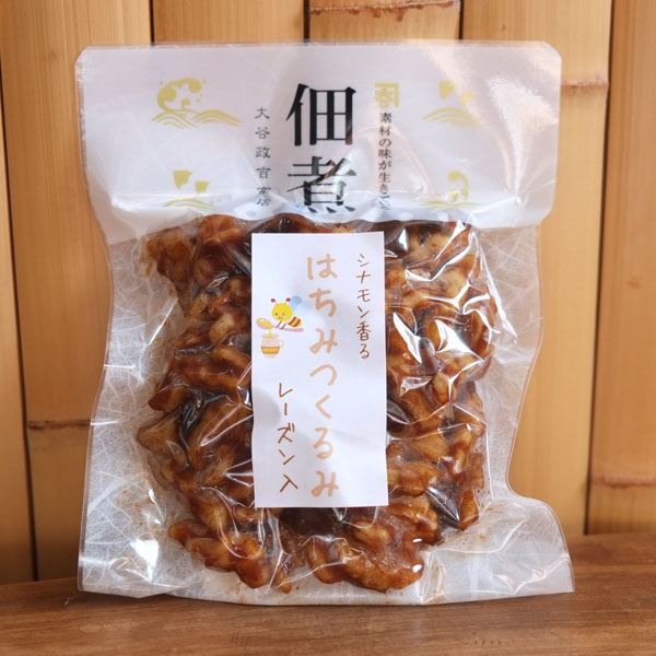 シナモン香る はちみつくるみ レーズン入　110g